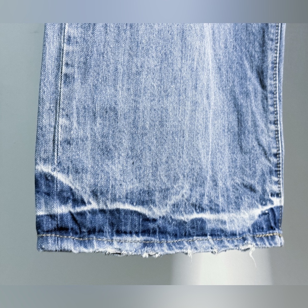 Aeropostale Relaxed Fit Jeans 40x34 Light Wash 100% Cotton Denim - Picture 8 of 16